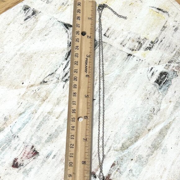 Sparkling Silver Clear Crystal Cross Pendant Necklace With Chain - Picture 3 of 11